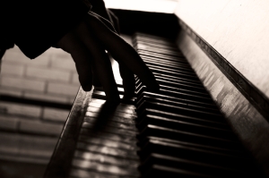 piano playing